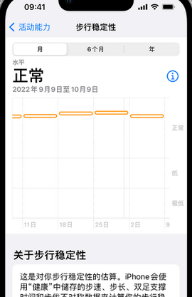 图们iPhone手机维修如何在iPhone开启'步行稳定性通知'